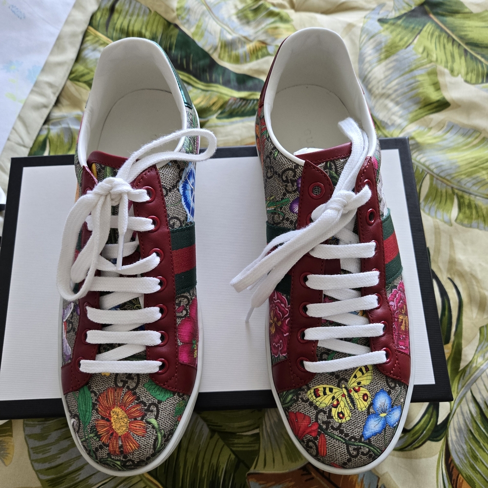 Gucci Multicolor Floral Women's Sneakers
